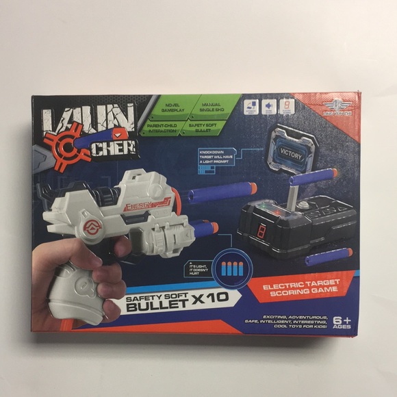 Nerf Launcher & Electric Target Scoring Game Set - Picture 4 of 13